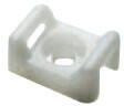  Suport plastic prindere coliere, ALB, 15x10x7 mm, 100 buc TAC-1-W (TAC-1-W)