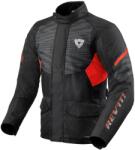 Revit Duke H2O jachetă de motocicletă negru și roșu (REFJT308-1200)
