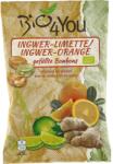 Bio4You Bomboane ghimbir cu lime si ghimbir cu portocala, fara gluten bio 75g