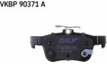 SKF set placute frana, frana disc SKF VKBP 90371 A (VKBP 90371 A)