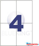 Bluering Etikett címke, 105x148mm, 4 címke/lap Bluering® (BRET113) - nyomtassotthon