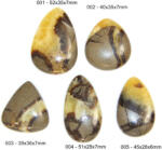  Cabochon Septaria - Picatura- 39-52x28-36x6-7 mm - 1 Buc