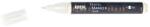  Marker pentru textile Opak Kreul, varf fin, alb