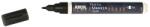  Marker pentru textile Opak Kreul, varf fin, negru