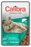 Calibra 100g Calibra Cat Pouch Premium Sterilised Liver, hrana umeda pentru pisici sterilizate