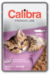 Calibra NOU 100g Calibra Cat Pouch Premium Kitten Salmon, hrana umeda pentru pui de pisica