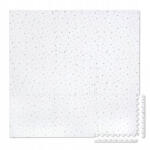 RicoKids Salteluta de joaca 150 x 150 cm, Gri cu stelute, Ricokids