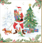 Easy Life Nuova R2S Joyful Santa 20db-os 33x33 cm papírszalvéta