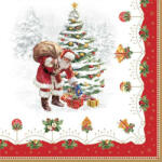 Easy Life Nuova R2S Nostalgic Christmas 20db-os 33x33 cm papírszalvéta