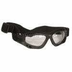 Mil-Tec Commando áttetsző védőszemüveg, fekete