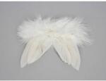  Aripă de înger cu pană atârnată 9, 5 cm alb (7971)