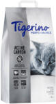  Tigerino Tigerino Preț special! 2 x 12/14 l/kg Nisip pisici - Active Carbon Parfum de pudră bebeluși (2 14 l)