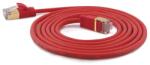 Wantec SSTP CAT7 Patch kábel 0.1m - Piros (7155) (7155)