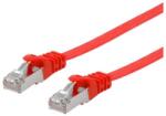 Equip 607622 hálózati kábel Vörös 3 M Cat6a U/FTP (STP) (607622) (607622)
