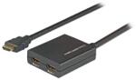 EFB-Elektronik HDMI Kabel-Splitter 2-Port, unterstützt 4Kx2K, HDCP (ME1001V2) (ME1001V2)