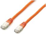 Equip 605670 hálózati kábel Narancssárga 1 M Cat6a S/FTP (S-STP) (605670) (605670)