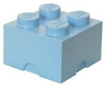 LEGO® Cutia de depozitare LEGO® 4 - albastru pal 250 x 250 x 180 mm (SL40031736akcia)