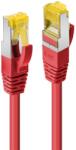 Lindy 47294 hálózati kábel Vörös 2 M Cat7 S/FTP (S-STP) (47294) (47294)