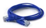 Wantec UTP CAT6a Patch kábel 0.5m - Kék (7242) (7242)