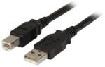 EFB-Elektronik USB2.0 Anschlusskabel A-B, St. -St. , 5, 0m, schwarz, Premium (K5256SW. 5) (K5256SW.5)