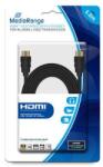 MediaRange HDMI-Kabel High Speed Ethernet 18 Gbit/s 5m schwa (MRCS158) (MRCS158)