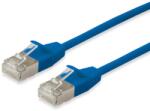 Equip 606139 hálózati kábel Kék 10 M Cat6a F/FTP (FFTP) (606139) (606139)