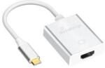 MediaRange USB Type-C 3.1 auf HDMI converter, silver (MRCS194) (MRCS194)