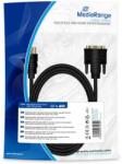 MediaRange HDMI-Kabel HDMI -> DVI 2.0m schwarz (MRCS185) (MRCS185)
