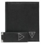GUESS Set portofel și breloc GFBOXM P3303 Negru