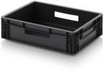 AUER Packaging ESD Euro Tárolóláda ESD EG 43/12 HG HO (ESD_EG_43_12_HG_HO)