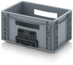 AUER Packaging Euro láda zárt, összekapcsoló rendszerrel EG VL 32/17 HG HO (EG_V_32_17_HG_HO)