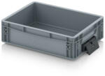 AUER Packaging Euro láda zárt, összekapcsoló rendszerrel EG VL 43/12 HG (EG_V_43_12_HG)