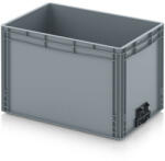 AUER Packaging Euro láda zárt, összekapcsoló rendszerrel EG VL 64/42 HG (EG_V_64_42_HG)
