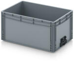 AUER Packaging Euro láda zárt, összekapcsoló rendszerrel EG VL 64/32 HG (EG_V_64_32_HG)