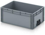 AUER Packaging Euro láda zárt, összekapcsoló rendszerrel EG VL 64/27 HG (EG_V_64_27_HG)