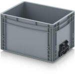 AUER Packaging Euro láda zárt, összekapcsoló rendszerrel EG VL 43/27 HG (EG_V_43_27_HG)