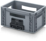AUER Packaging Euro láda zárt, összekapcsoló rendszerrel EG VL 32/17 HO (EG_V_32_17_HO)