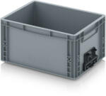 AUER Packaging Euro láda zárt, összekapcsoló rendszerrel EG VL 43/22 HG (EG_V_43_22_HG)