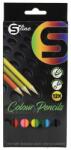 S-line Színes ceruza készlet, hatszögletű Sline 12 klf. szín (232344) - tintasziget