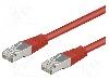 Goobay Cablu patch cord, Cat 5e, lungime 3m, SF/UTP, Goobay - 68034