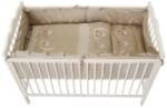 MyKids Lenjerie MyKids Bear On Moon Beige M1 4+1 piese 120x60 (00080244) Lenjerii de pat bebelusi‎, patura bebelusi