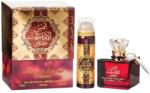  Apa de parfum Ard Al Zaafaran Set cadou Shams Al Emarat Khususi 100ml + Deodorant Spray 150ml, Unisex,