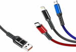 Awei Cablu 3 in 1 Awei CL-971, Multi Charging Cable