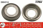 TRW Tambur frana TRW DB4314 (DB4314) - automobilus
