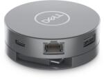 Dell DELL DA305 Vezetékes USB 3.2 Gen 2 (3.1 Gen 2) Type-C Ezüst (DELLDA305Z) (DELLDA305Z)