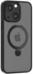 DEVIA Husa Devia Delight Series Magnetic pentru iPhone 15 cu suport Negru (DVHDMIXVN)