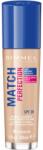 Rimmel Match Perfection fond de ten lichid SPF 20 culoare 90 Porcelain 30 ml