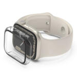 Belkin kijelzővédő 2in1 Apple Watch Series 4/5/6/6/SE/7/8/9, 44/45mm, átlátszó - ÚJ VERSION (OVG004zzCL-REV)