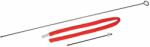 Slide-O-Mix SLIDE-3-RD cleaning set for small/medium trombones (up to 13.34 mm. bore), rod, red toweling sheath and brush