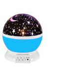  Star Master Elemag éjszakai gyereklámpa, Magic Constellation projektorral, forgatható, kék + rajzkészlet, 208 részes, kék (lampa1)
